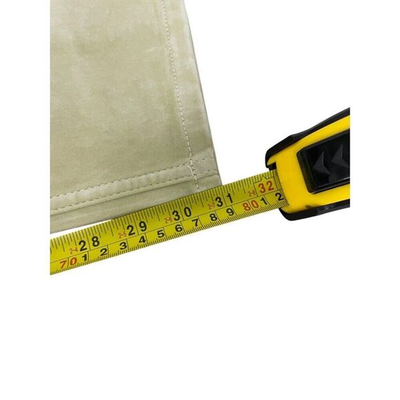 Massimo Dutti Womens Trousers Pants EU 40 US 8 Flocked Velvet Beige 5035/936 NWT - Picture 9 of 10